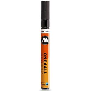 Molotow Acrylstifte One4All Acrylic 127HS, signalschwarz, Rundspitze 2mm, wasserfest
