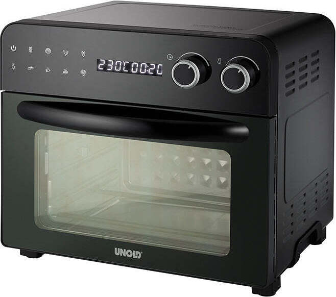 Oven-Fryer DiaUnold 68895 Oven-Fryer Diamant - Ofen 23L, 1.700W 3 Garebenen, 8 Automatikprogrammen, 6 Edelstahl-Heizelemente, 40°C-230°C