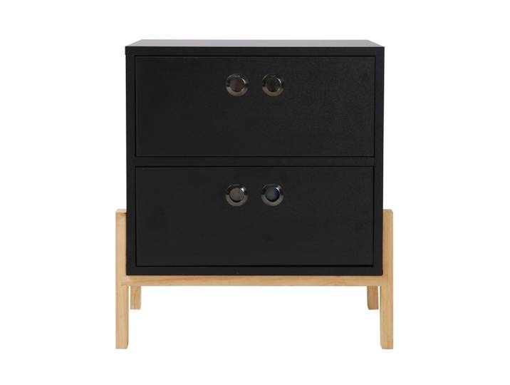 Kommode, Holzwerkstoff, 50×35×55 cm, Mit Stauraum, Klassisch