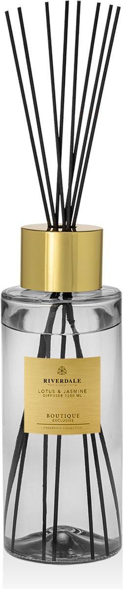 Geurstokjes Boutique Exclusive Lotus & Jasmine 1200 ml