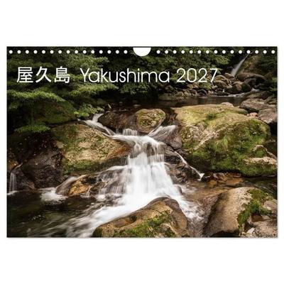 Yakushima - Japans Weltnaturerbe (Wandkalender 2027 DIN A4 quer), CALVENDO Monatskalender