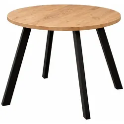 Mäusbacher Esstisch Big System Bistro Ø 70 cm Holzoptik Asteiche