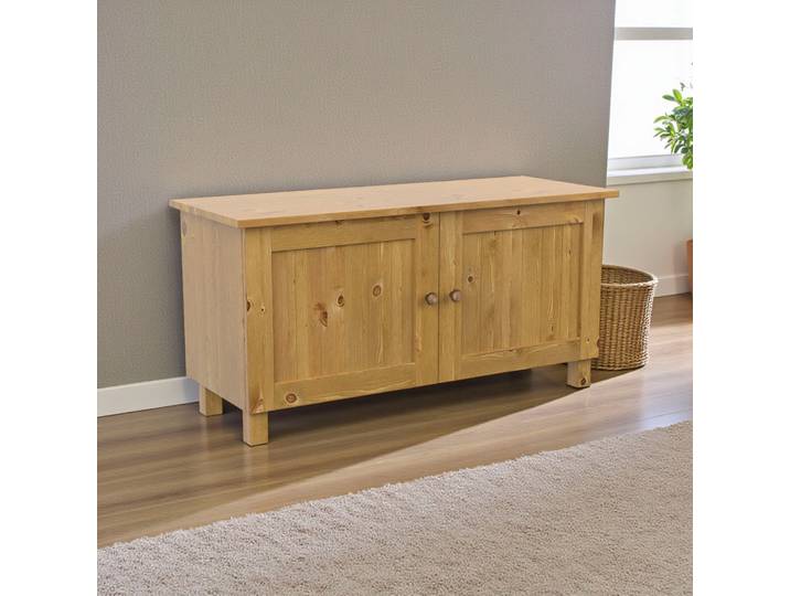 Sitzbank OTTO HOME Juventus , beige (natur, natur), B:97cm H:48cm T:38cm, Massivholz, Sitzbänke, Sitzbank, aus massiver Kiefer, Breite 97 cm