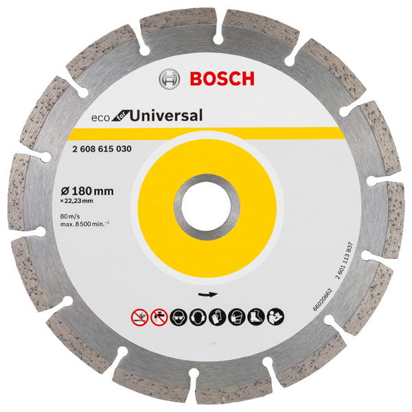Bosch Diamanttrennscheibe Eco For Universal, D: 180 mm 2608615030