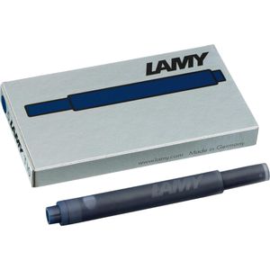 Lamy Füllerpatronen T10, blau-schwarz, Großraumpatronen, 5 Stück