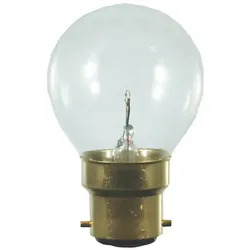 Scharnberger+Hasenbein Tropfenlampe 45x75mm B22d 240V 25W klar 43084