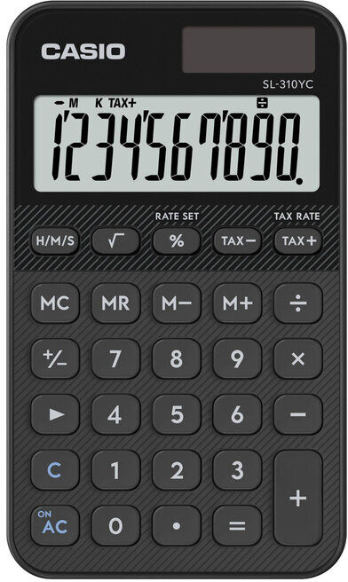 CALCULADORA CASIO ESCRITORIO PRETO