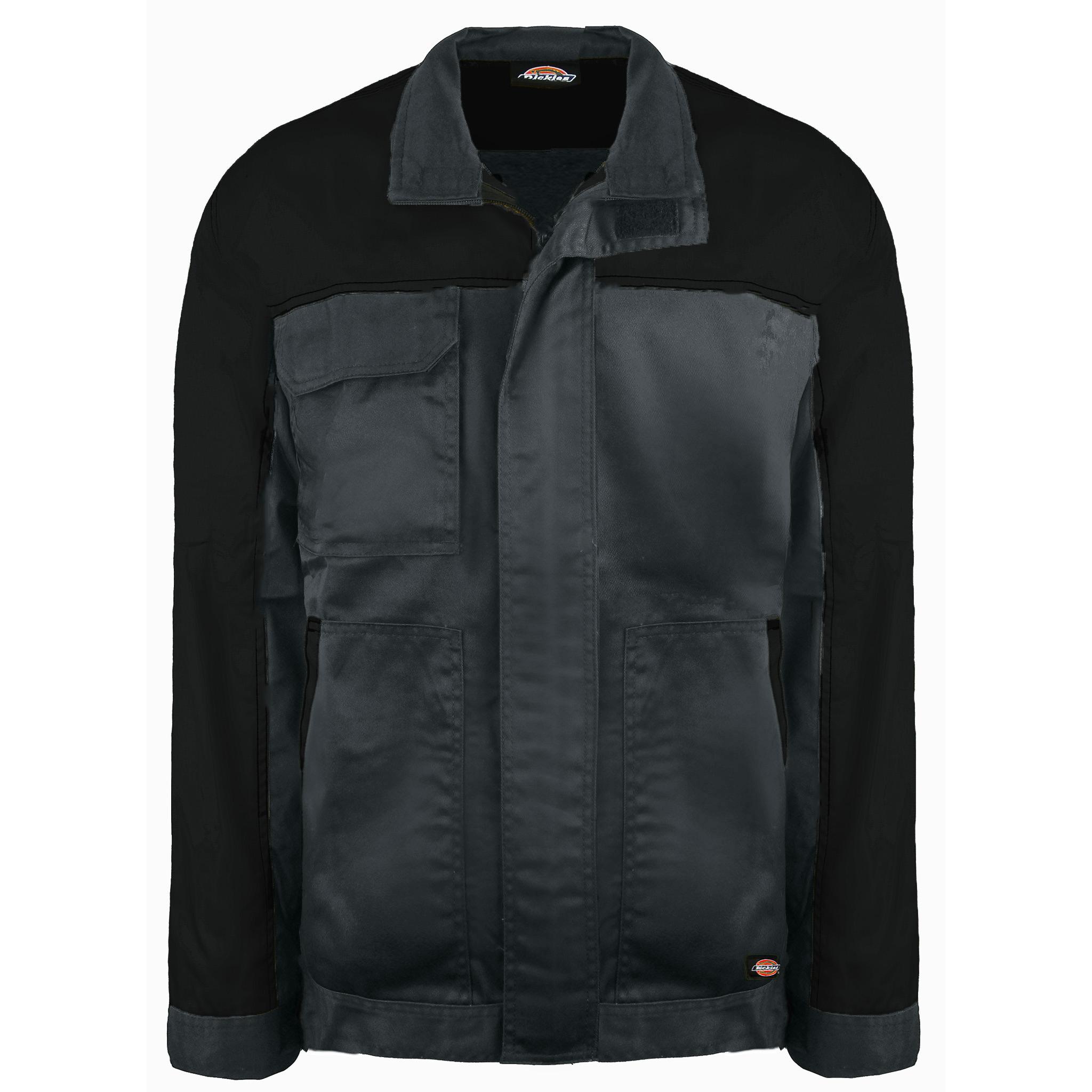 Dickies Everyday Herren grau/schwarz Arbeitsträgerjacke