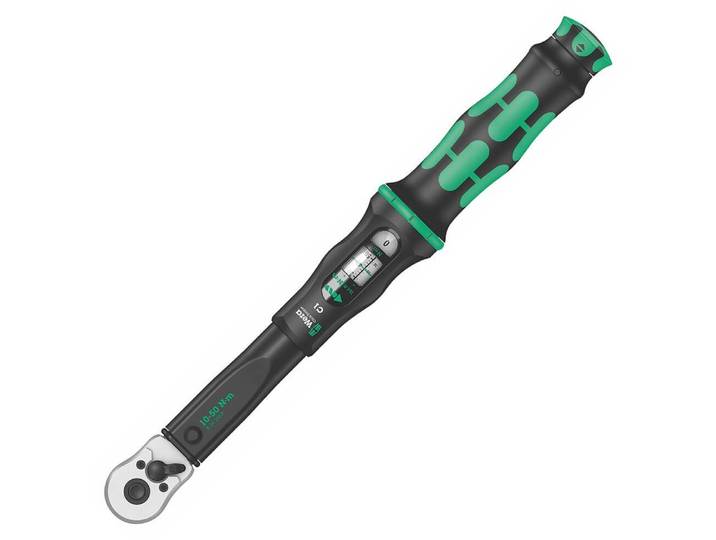 Clé dynamométrique Wera Click-Torque C1\, 1/2 pouce\, 10-50 Nm