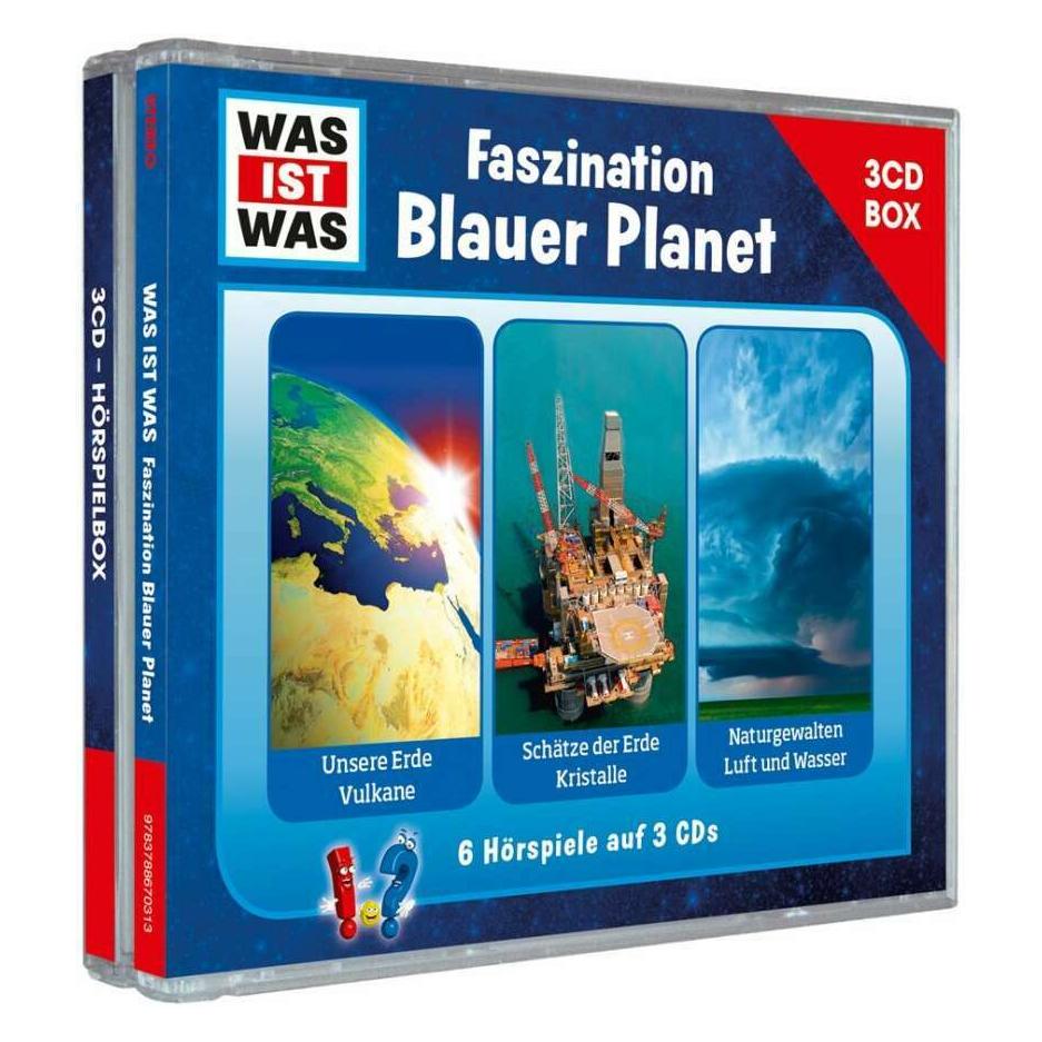 Tessloff WAS IST WAS 3-CD Hörspielbox. Faszination Blauer Planet (Tessloff Verlag Ragnar Tessloff GmbH & Co.KG, Deutsch) (886703-1)