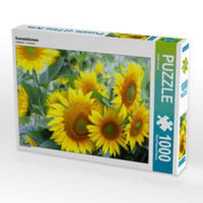 CALVENDO Puzzle Sonnenblumen 1000 Teile Lege-Größe 64 x 48 cm Foto-Puzzle Bild von Gisela Kruse