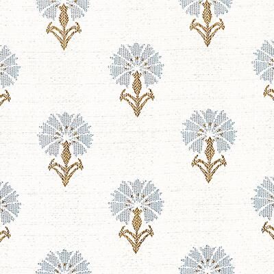 Montrose Cornflower Sunbrella Performance Fabric by the Yard - Ballard Designs