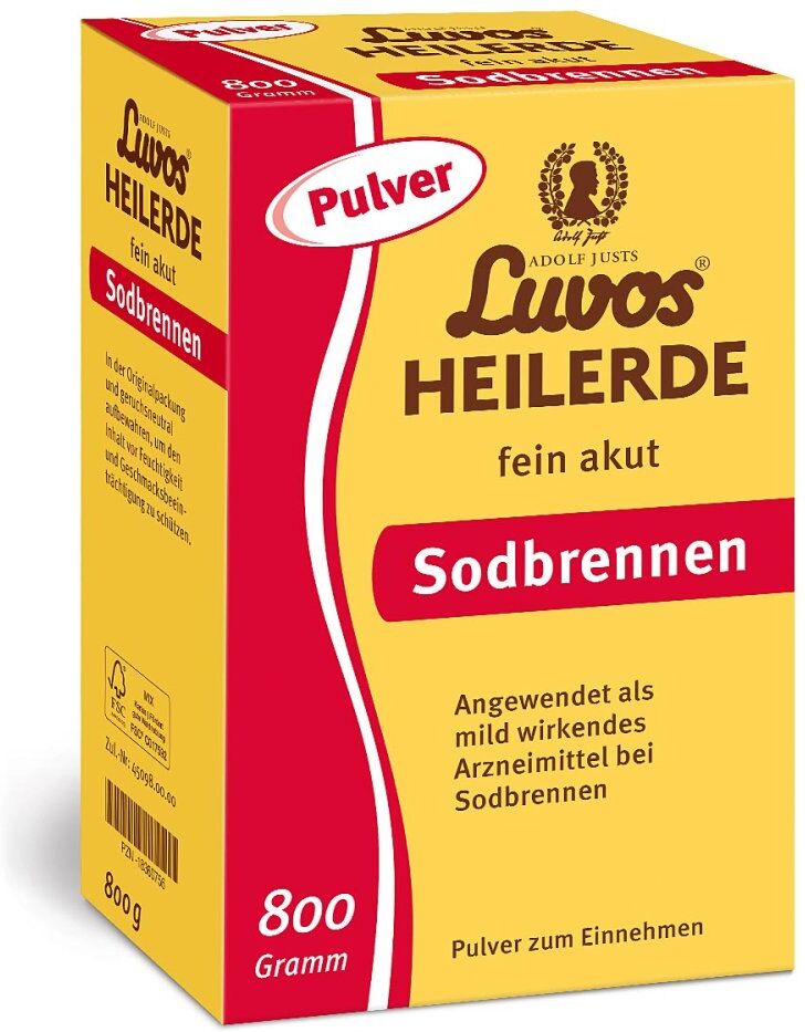 Luvos Heilerde Fein Akut Sodbrennen Pulver 800g