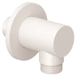 KLUDI-A-QA Wandanschlussbogen rund Mattweiß 6554753-00