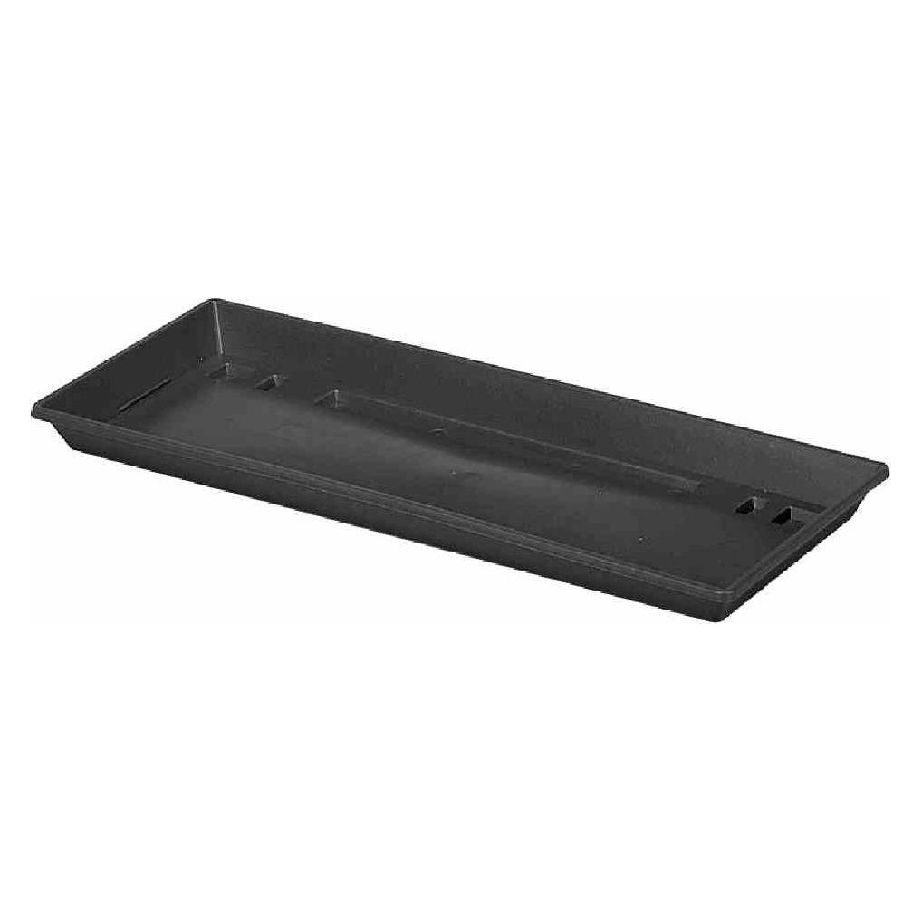 Geli Blumenkastenuntersetzer Kunststoff fr 40x15 cm Kasten anthrazit (804 040 38)