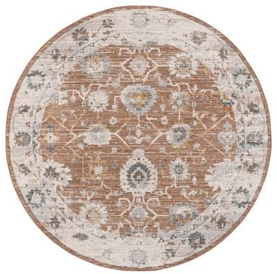 SAFAVIEH Vintage Rosewood Walburg Rug