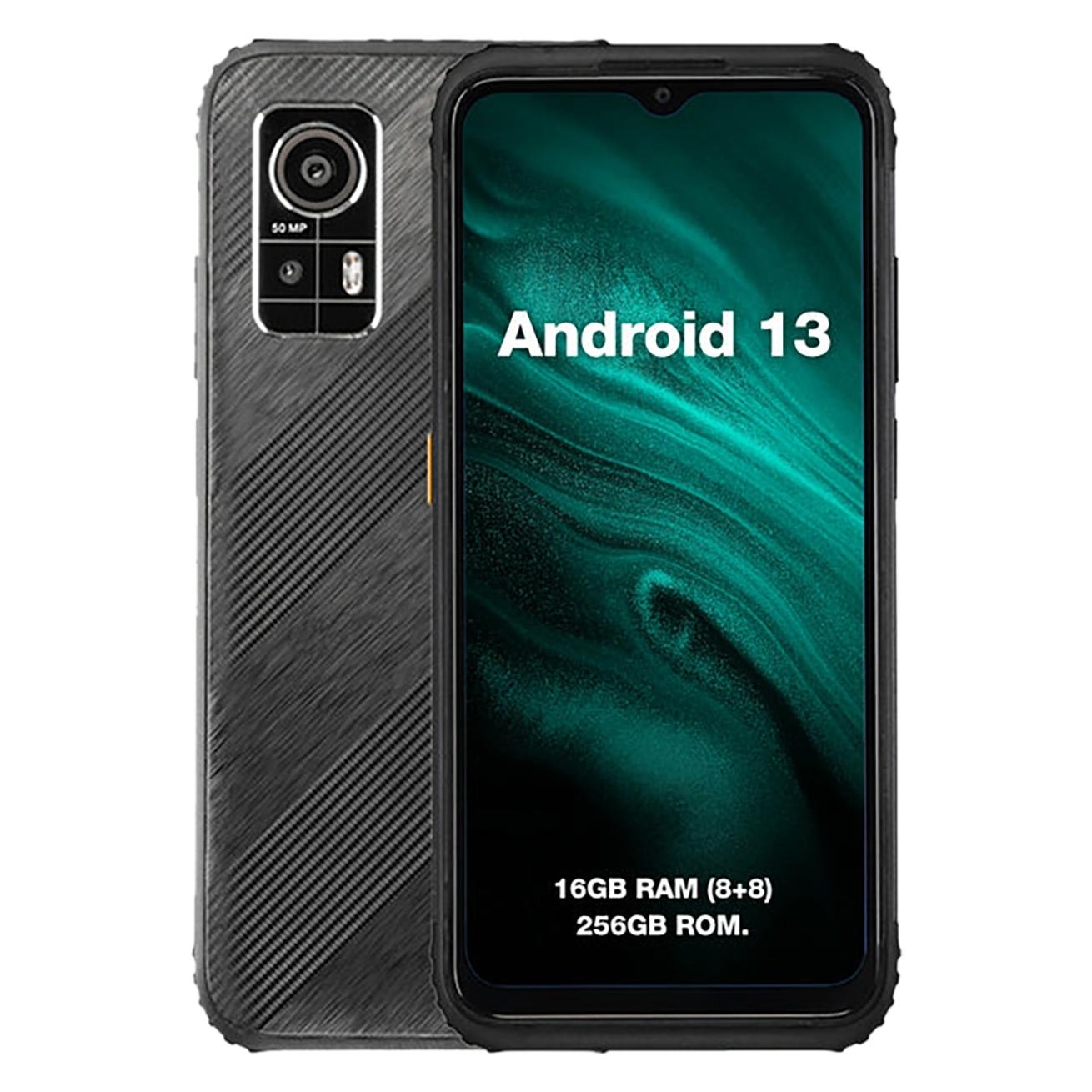 Bea-Fon AGM MOBILE H6 Smartphones Rugged (256 GB, Black, 6.56", Hybrid Dual SIM, 4G) (AGM_H6_EU001B)