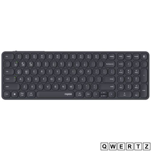 Rapoo E9710M Dunkelgrau Tastatur kabellos