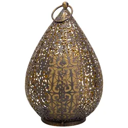 Näve LED Dekoleuchte h: 27,8cm antik-gold