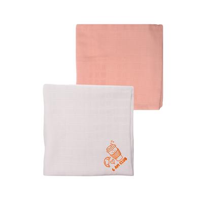 Erstausstattungspaket LILIPUT "6AM Club", Mädchen, grau (grau, rosa), 70% Viskose, 30% Baumwolle, KOB Set-Artikel Erstausstattungspaket, mit niedlichem 6AM Club-Print