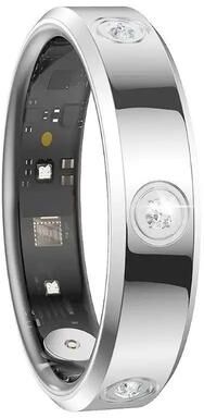 Inspired Living SlimFit Smart Ring Fitness Tracker Heart Rate & Health Monitoring Ring b Line Charger 10