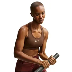 Nike Swoosh Sport BH - braun - S