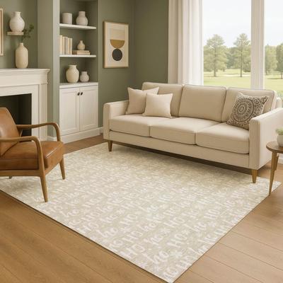 Addison Rugs Premium Washable Super Soft Christmas Ho Ho Mayfield Rug
