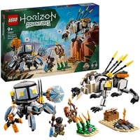 77037 Horizon Adventures Aloy und Varl vs. Panzerwanderer und Sägezahn, Konstruktionsspielzeug