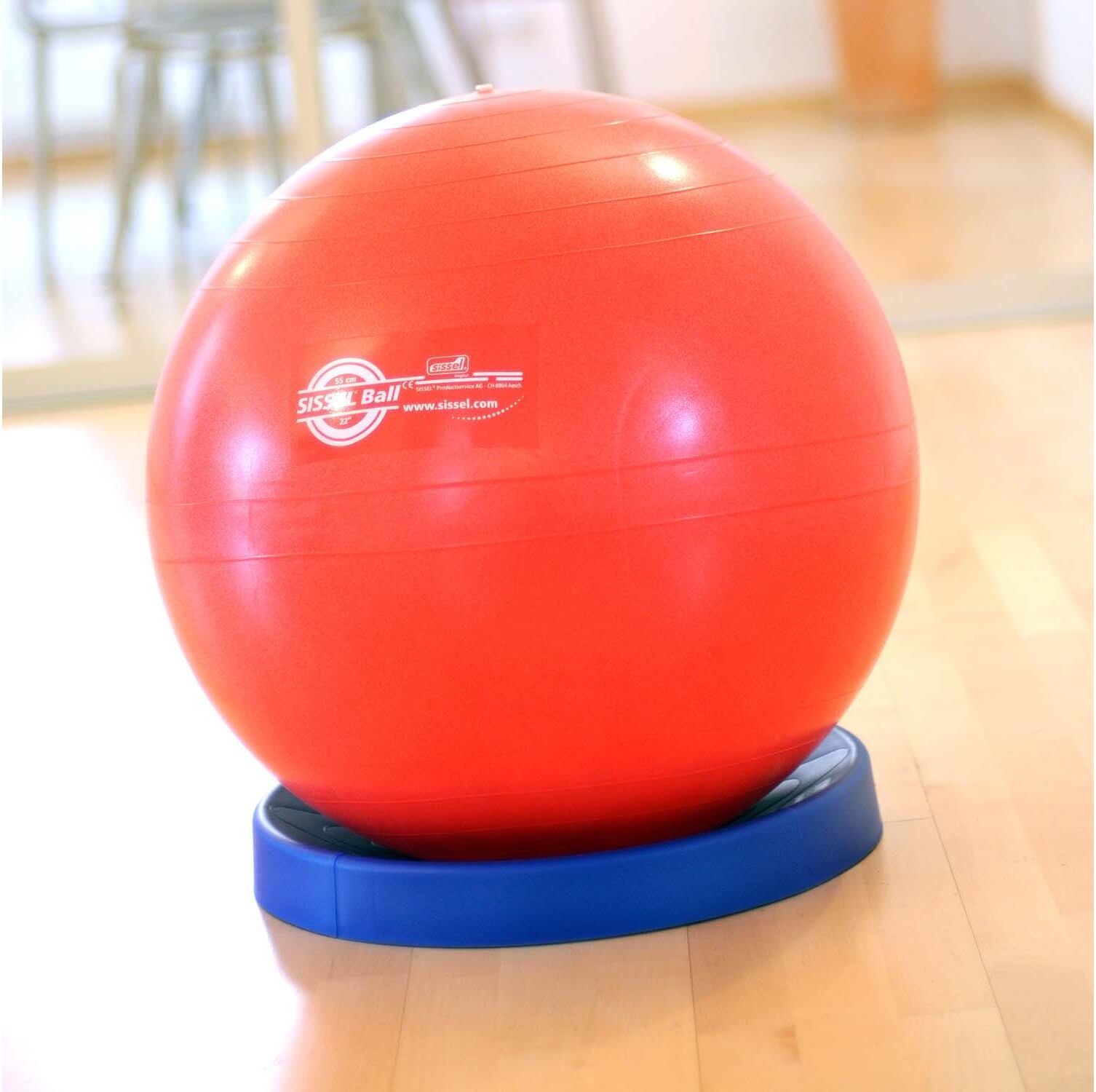 Ballschale SISSEL "Stabilizer", blau, Ballschalen, Grösse 45cm, Kunststoff, Ballschale blau Grösse 45cm