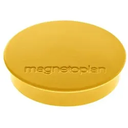 Magnet D 30mm Haftkraft 700g gelb VE 10