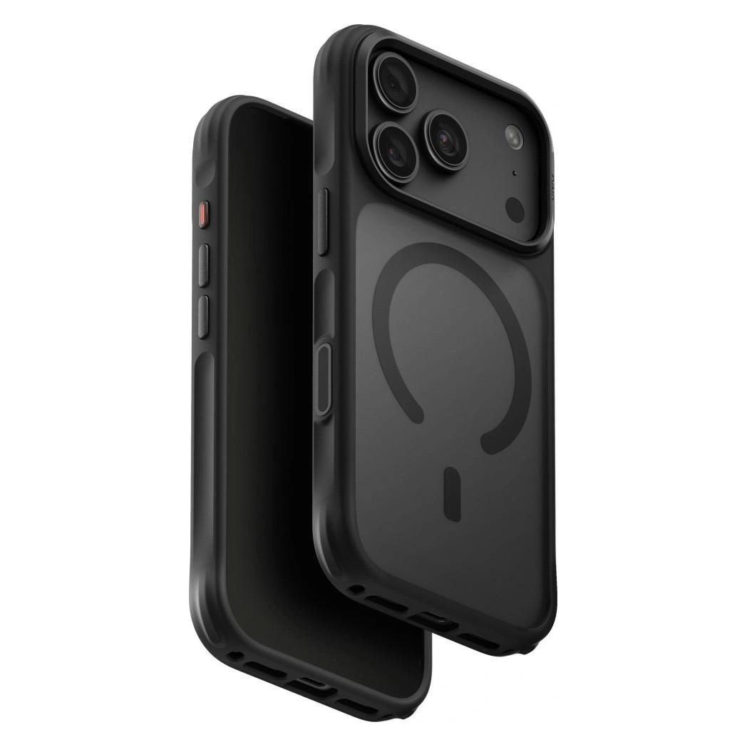 Uniq Etui Veren do iPhone 18 Pro / 17 Pro Magclick Charging smoky frost (Apple iPhone 17 Pro, Apple iPhone 18 Pro) (Uni002119)