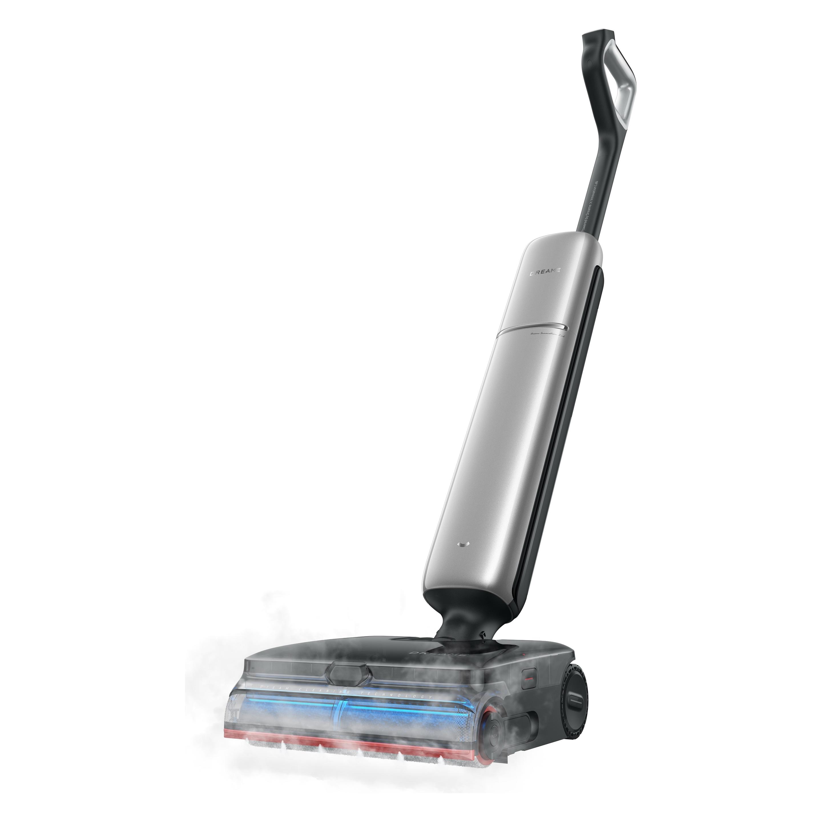 Dreame DREAMET16 Pro Dampf- und Nasssauger, Standstaubsauger, grau, beutellos, Akku, Saugleistung 30.000 (T16PROSTEAM)