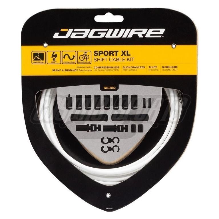 Jagwire Sport XL Schaltzugset (JA8138.WHT)