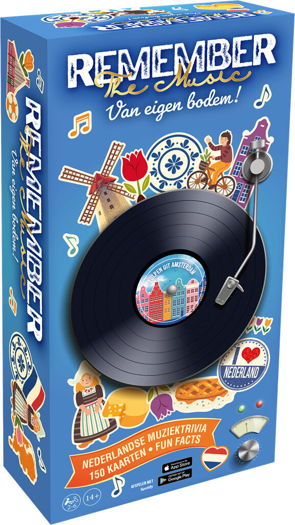BOTI Remember the Music Party Game-Van Eigen Bodem (Diversen) Nieuw