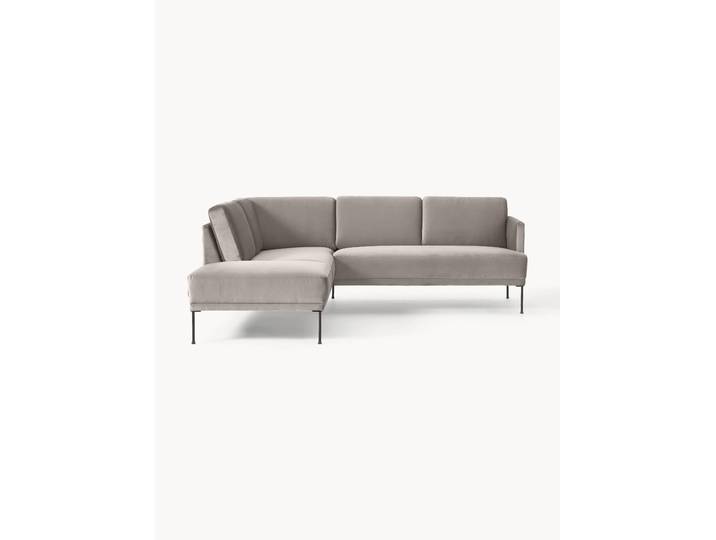 Samt-Ecksofa Fluente