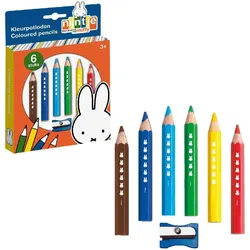 Bambolino Toys, Malstifte, Miffy Holzstifte (6x)
