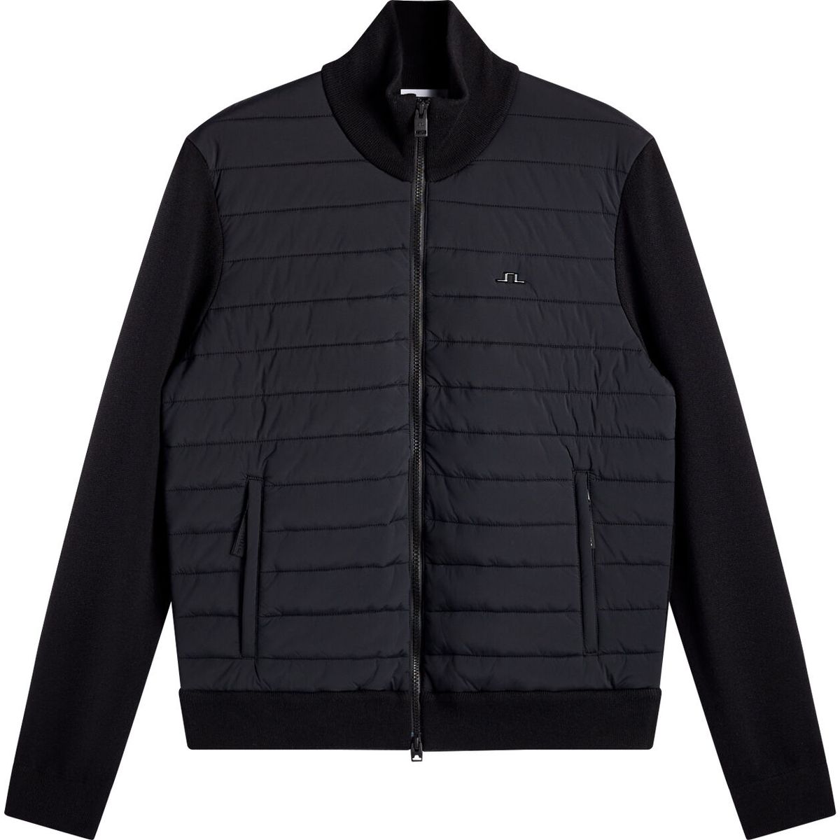 J.Lindeberg Boen Knit Hybrid Jacket black (9999) XXL BMKW16446-9999-XXL