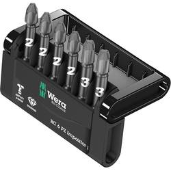 Wera Mini-Check Impaktor 3 05057692001 Bit-Set 6teilig Kreuzschlitz Pozidriv Impaktor-Technologie