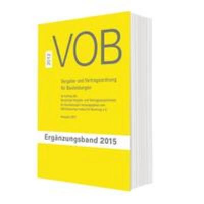 VOB Vergabe- und Vertragsordnung für Bauleistungen, Taschenbuch von , Beuth