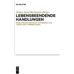 Lebensbeendende Handlungen, Fachbücher von Franz-Josef Bormann