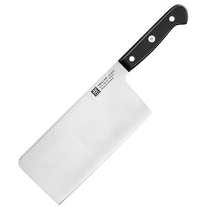 Zwilling Hackmesser Gourmet 36112-181-0, chinesisch, Kunststoffgriff, Edelstahlklinge 18 cm