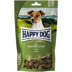 HAPPY DOG Gramm Soft Snack 100 Gramm Hundesnack Sparpaket 10 x 100 Gramm Mini Neuseeland