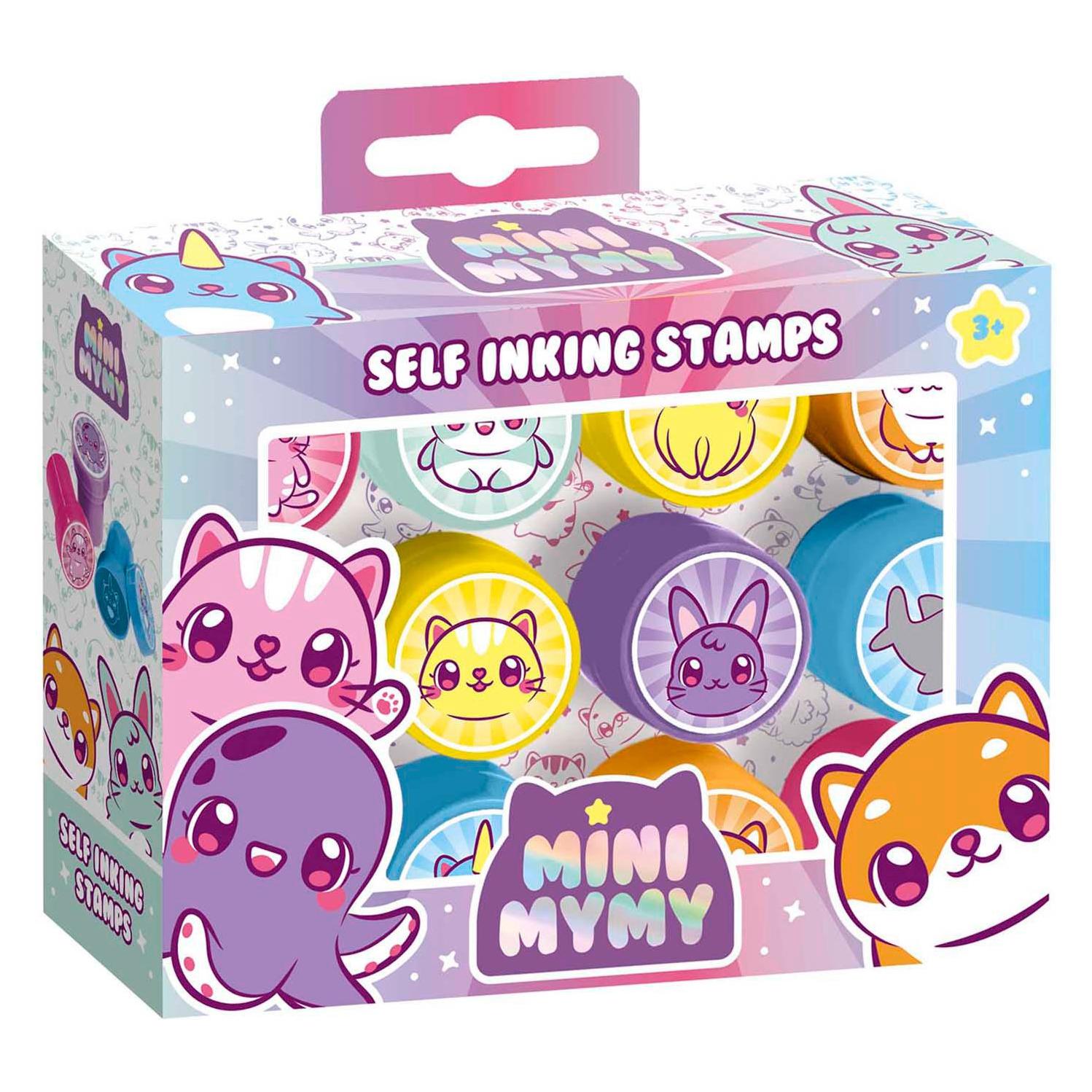 Grafix Mini MyMy Selbstfärbestempel - 12 Stück. (67876484)