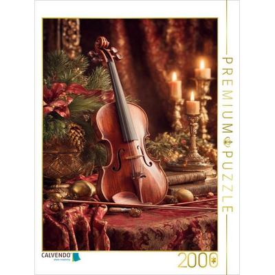 CALVENDO Puzzle Weihnachtssaiten glühen im Atem der Nacht | 2000 Teile Lege-Größe 90x67cm Foto-Puzzle für glückliche Stunden, Sonstige von , Calvendo