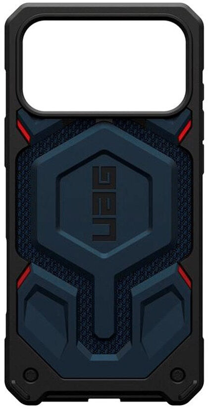 UAG Monarch Pro Cover - iPhone 17 Pro Max - MagSafe Kompatibel - Sort / Blå