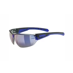 Uvex Equate Brille Black/Blue Matt/Mirror Blue
