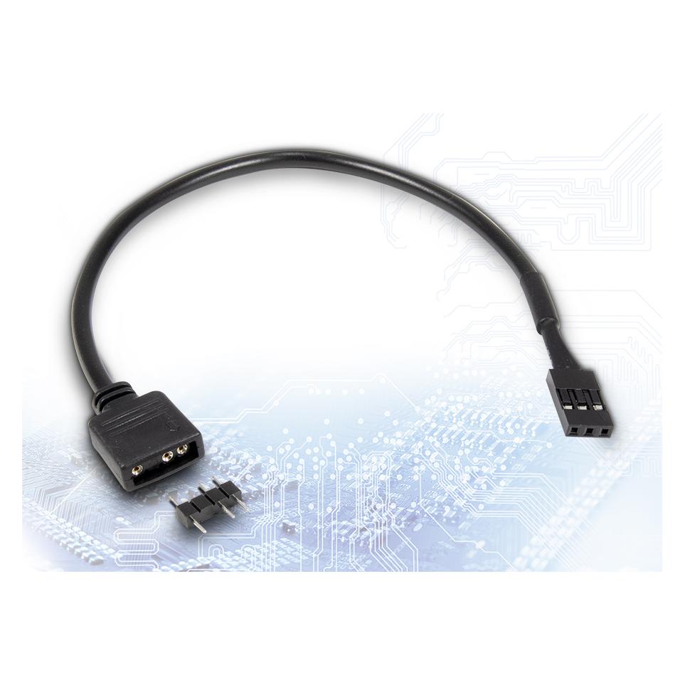 Intertech Inter-Tech 88885550 Internes Stromkabel 0,2 m (RGB) (88885550)