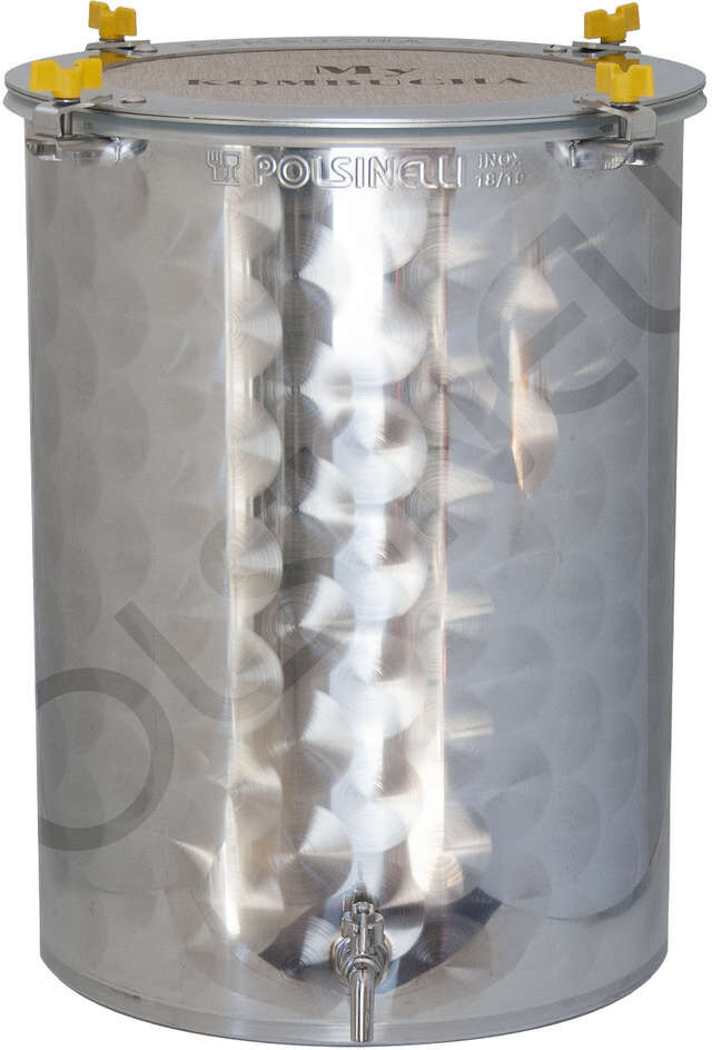 Polsinelli Fermenteur de Kombucha inox 50 L