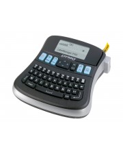 Dymo LabelMANAGER 210D Beschriftungsgerät s/w Thermotransfer Rolle 1,2 cm 180 dpi cutter 1-zeiliger Druck 2-zeiliger Schwarz Silber (S0784460)