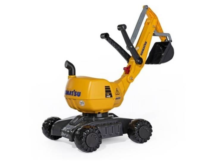 RollyDigger Rolly Toys Gelb Kunststoff - Farbe: gelb/schwarz